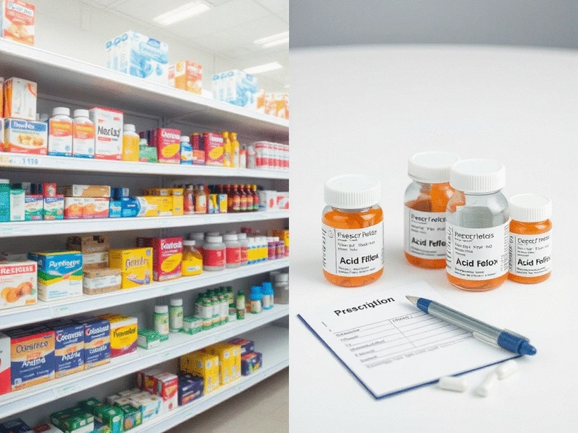 Comparing Over-the-Counter vs. Prescription Treatments for Acid Reflux Symptoms