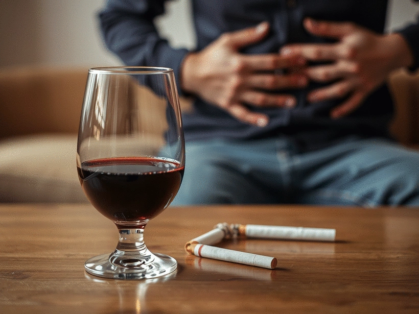 How Smoking and Alcohol Use Increase the Risk of Acid Reflux